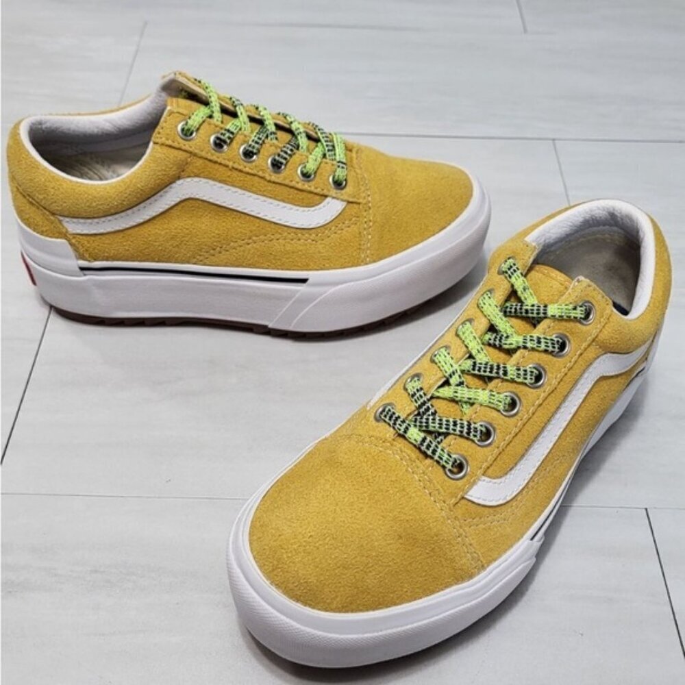 Vans Old Skool Stacked Platform Golden Yellow